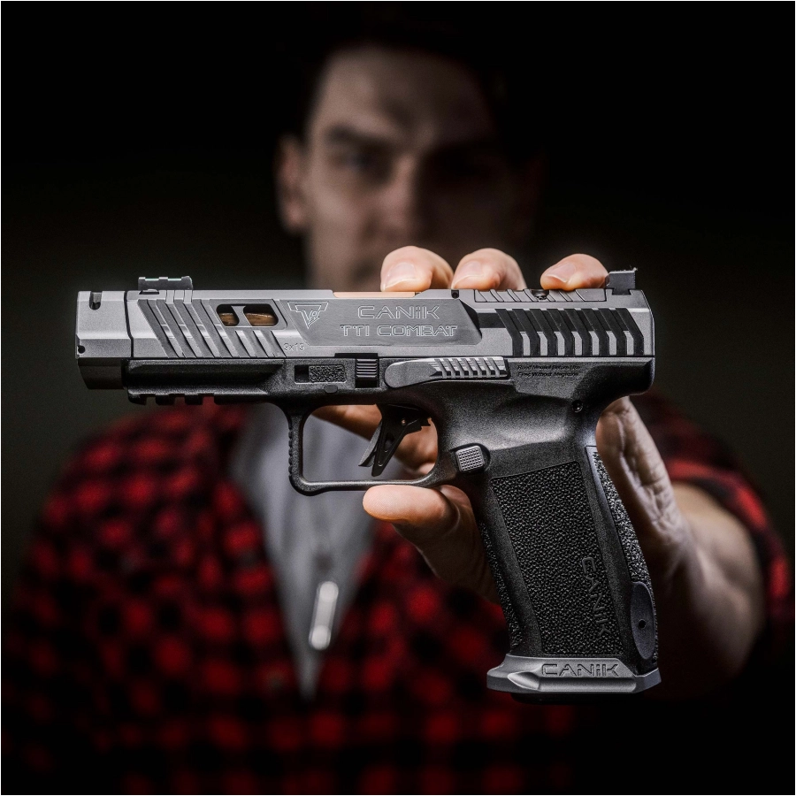 Canik TTI Combat-pistool 9mm Luger SMOKE, afbeelding 14 van 18