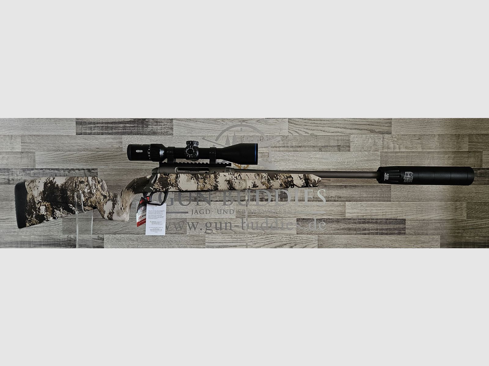 Savage AXIS II PRO Western .22-250 Rem. - Ensemble complet - Produit neuf du commerce spécialisé