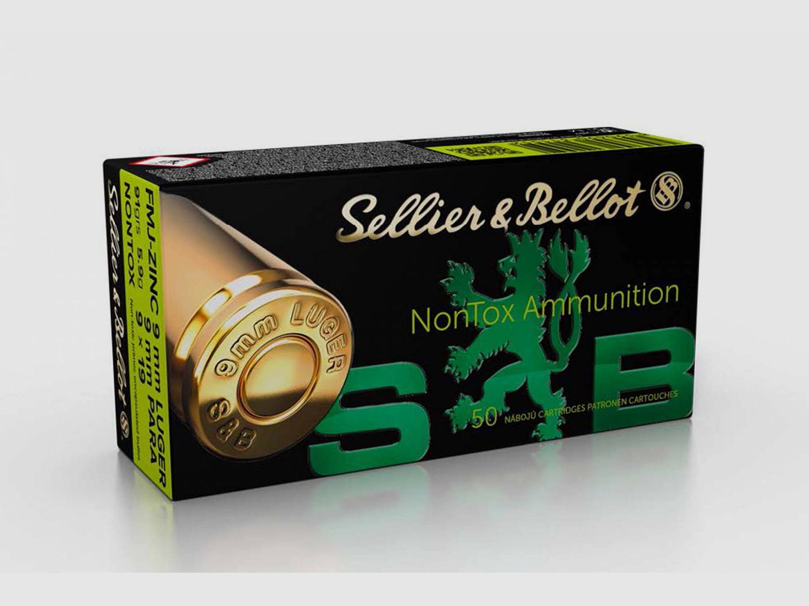 Pistolenpatronen Sellier & Bellot 45 Auto nontox-FMJ, Bild 19 von 24