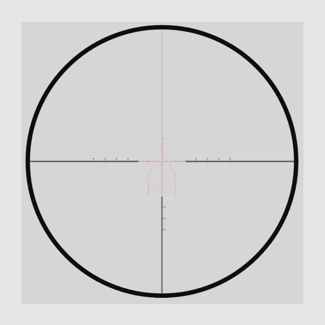 Hawke – Frontier 34 FFP 5-30×56 / 34mm / FFP Mil Pro Ext (30x), Bild 3 von 4
