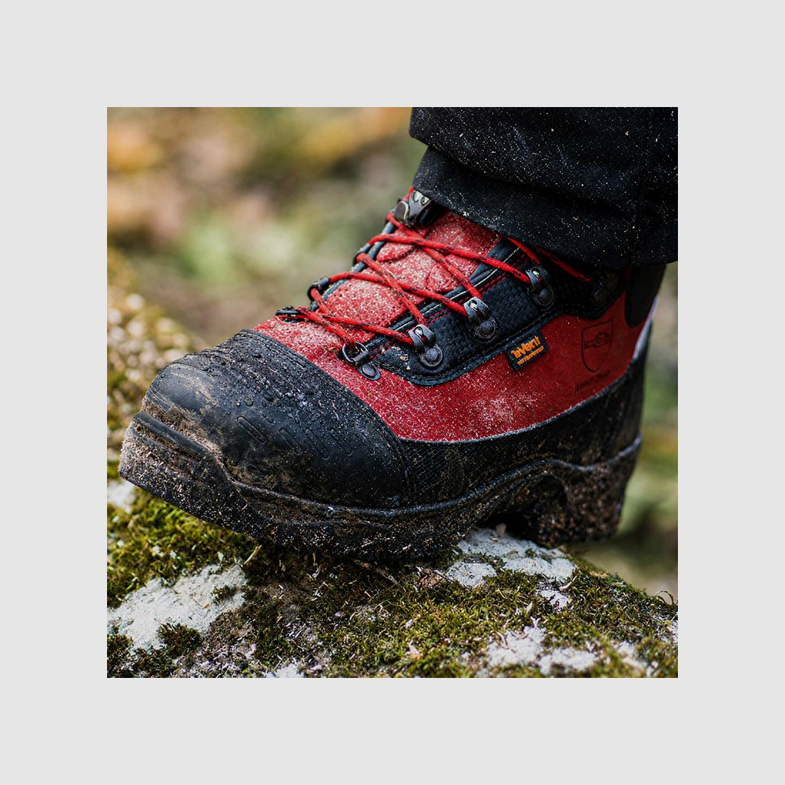 Solidur Infinity S3 rote Forstschuhe Klasse 3, Bild 1 von 4