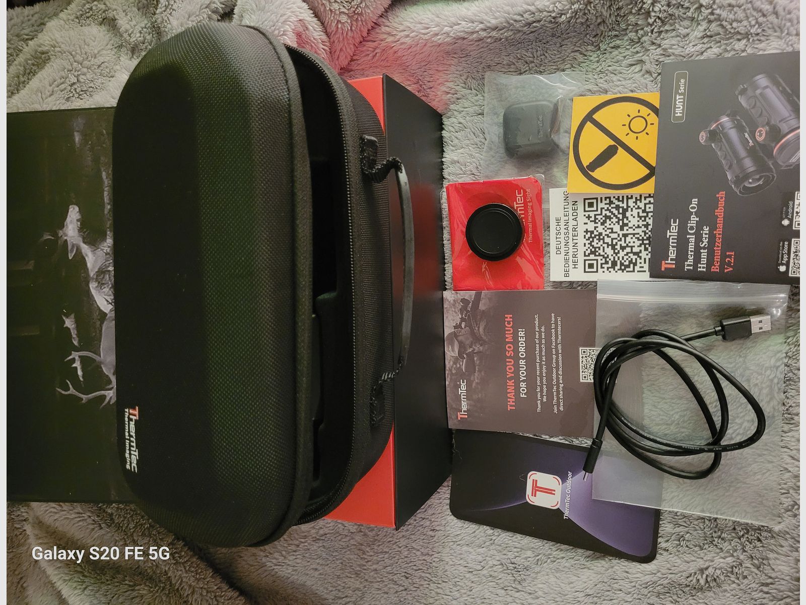 Thermtec 335 Hunt dispositivo de imagen térmica garantía restante