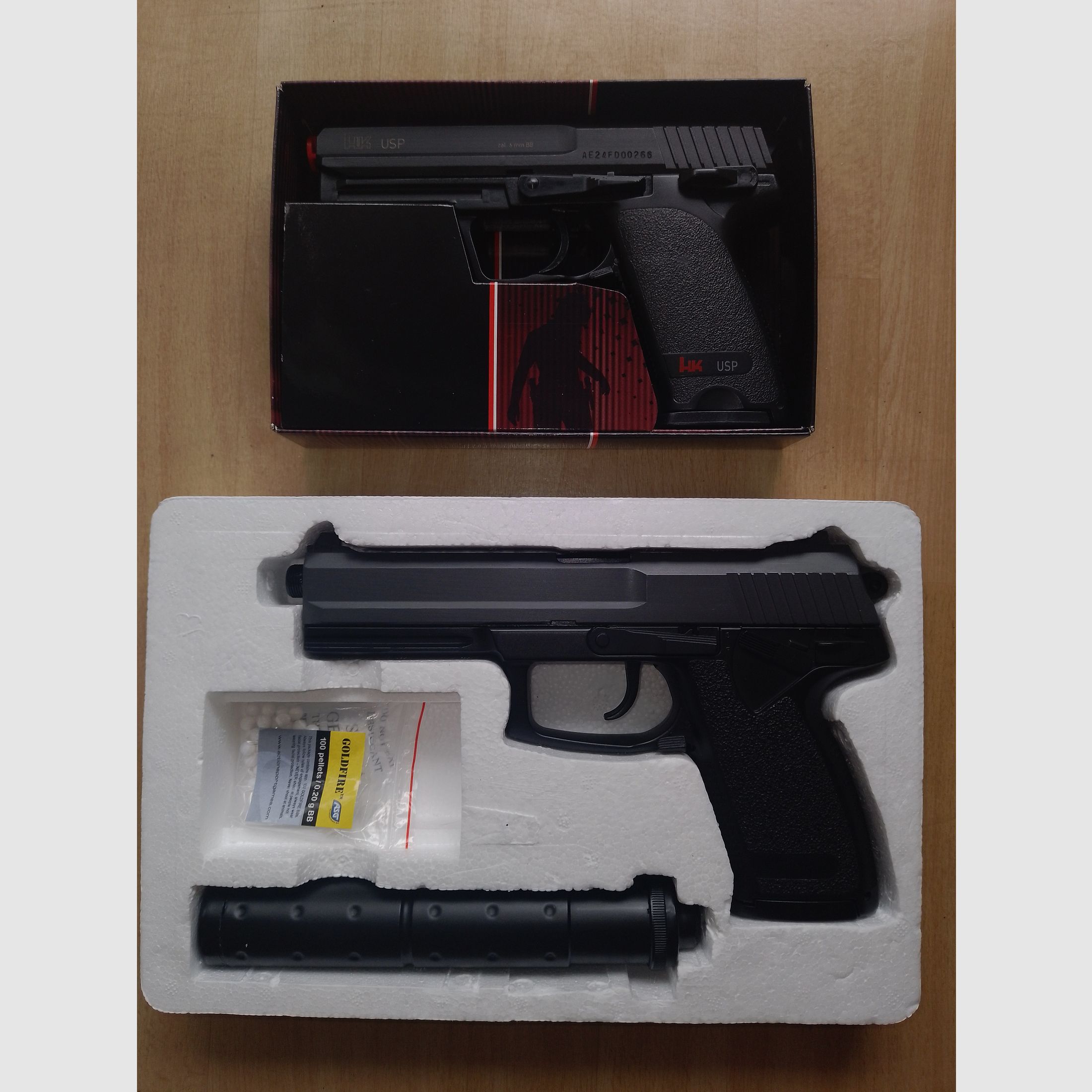 HK USP  & HK MK 23   Federdruck 