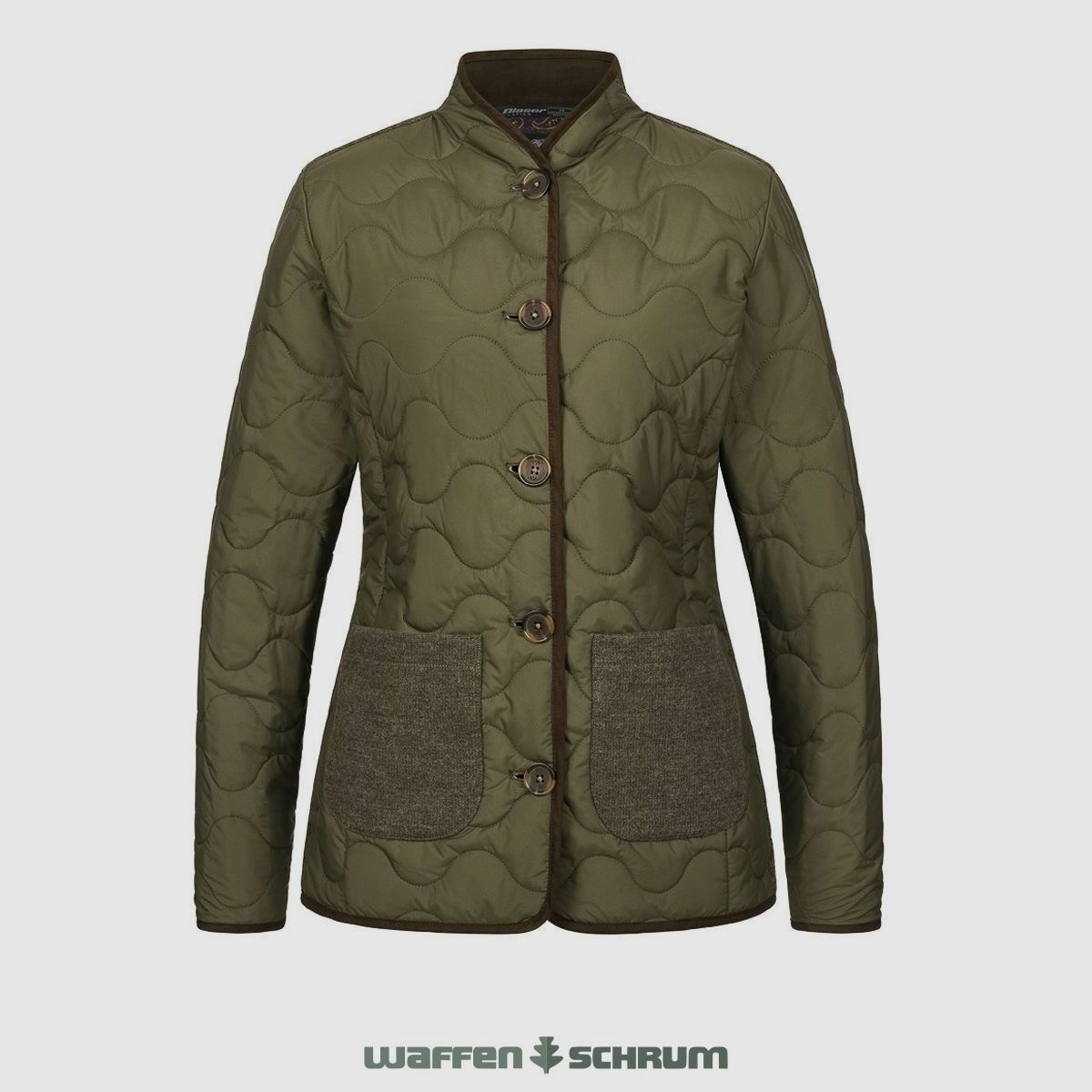 Blaser Jacke Casual Leonie Dunkel oliv
