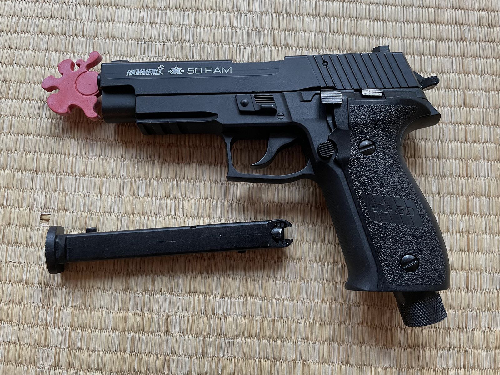 Umarex Hämmerli X50 RAM CO2 Paintball - pistolet na kulki gumowe