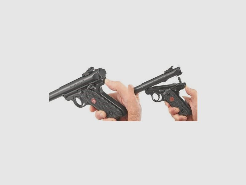 RUGER MARK IV TARGET INOX Cal.22LR, immagine 2 di 2