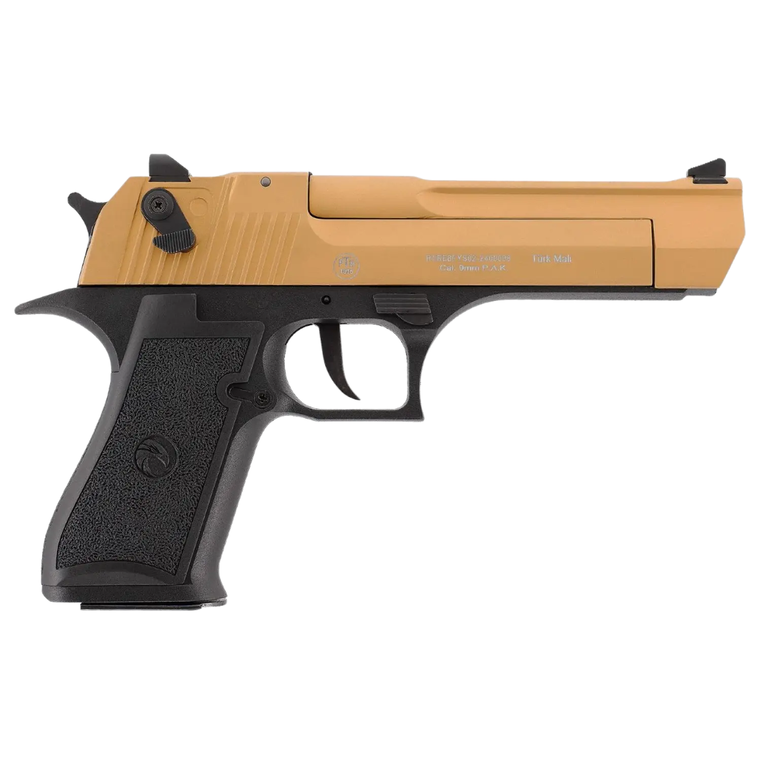 Retay Big Fifty LW GLD-BLK 9mm P.A.K.