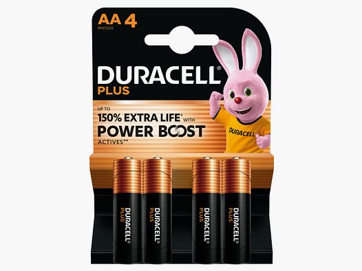 Batterie Duracell Plus AA MN1500
