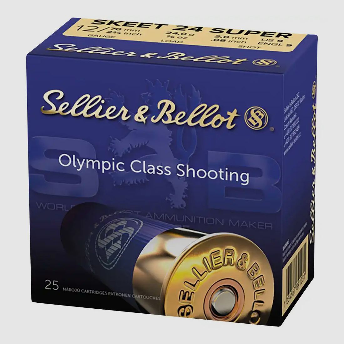 S&B Super Skeet 12/70 2,0mm 24g. 250 Schuss