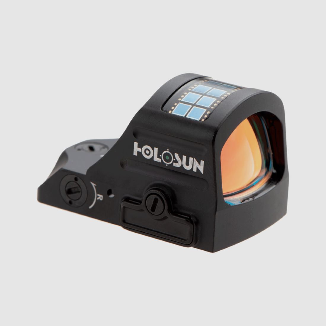 Holosun HE507C-GR-X2 cirkelpuntvizier OPEN MINI, Solar 2 MOA punt & 32 MOA ring groen