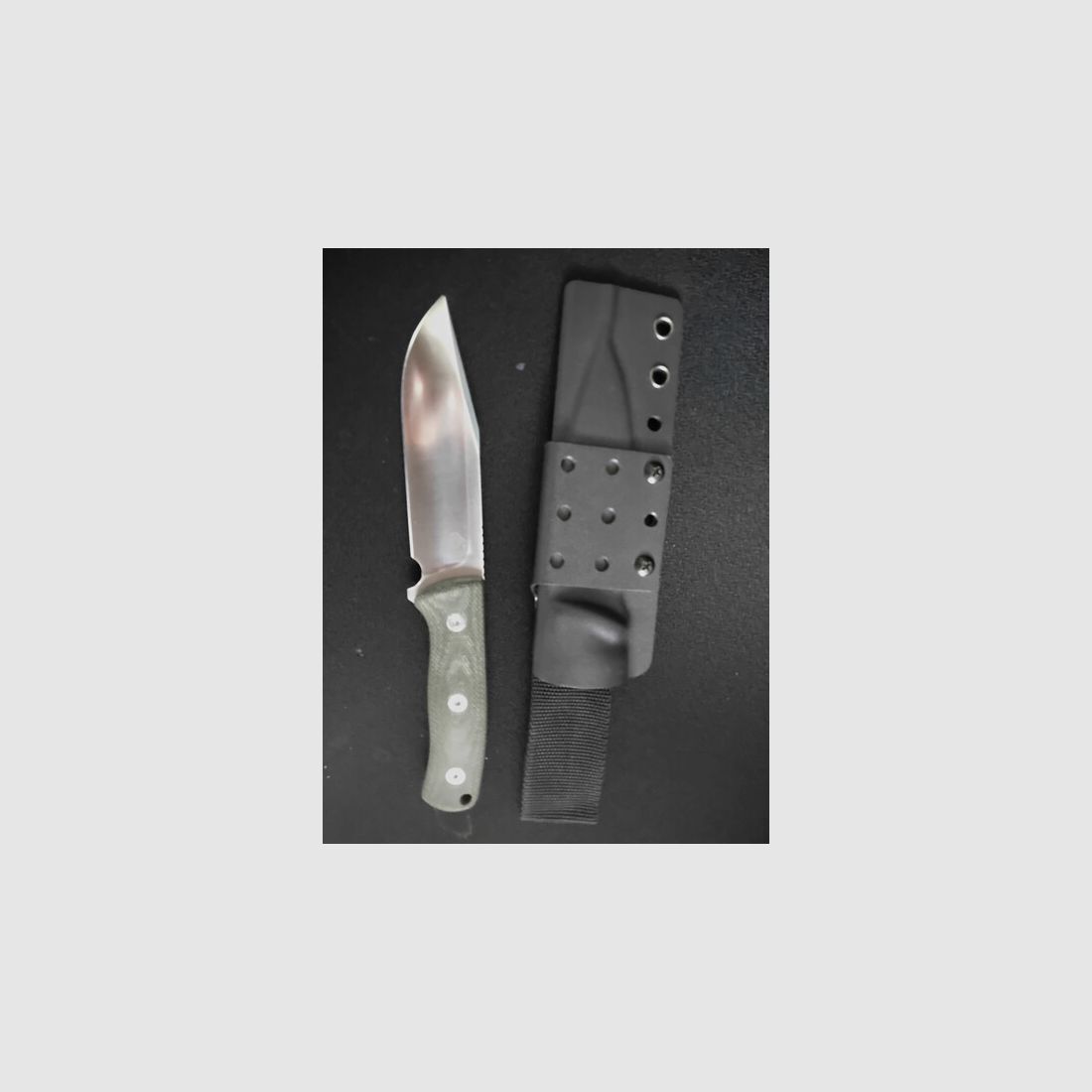QSP Bison BUSHCRAFT Knife. Outdoor Messer Jagdmesser