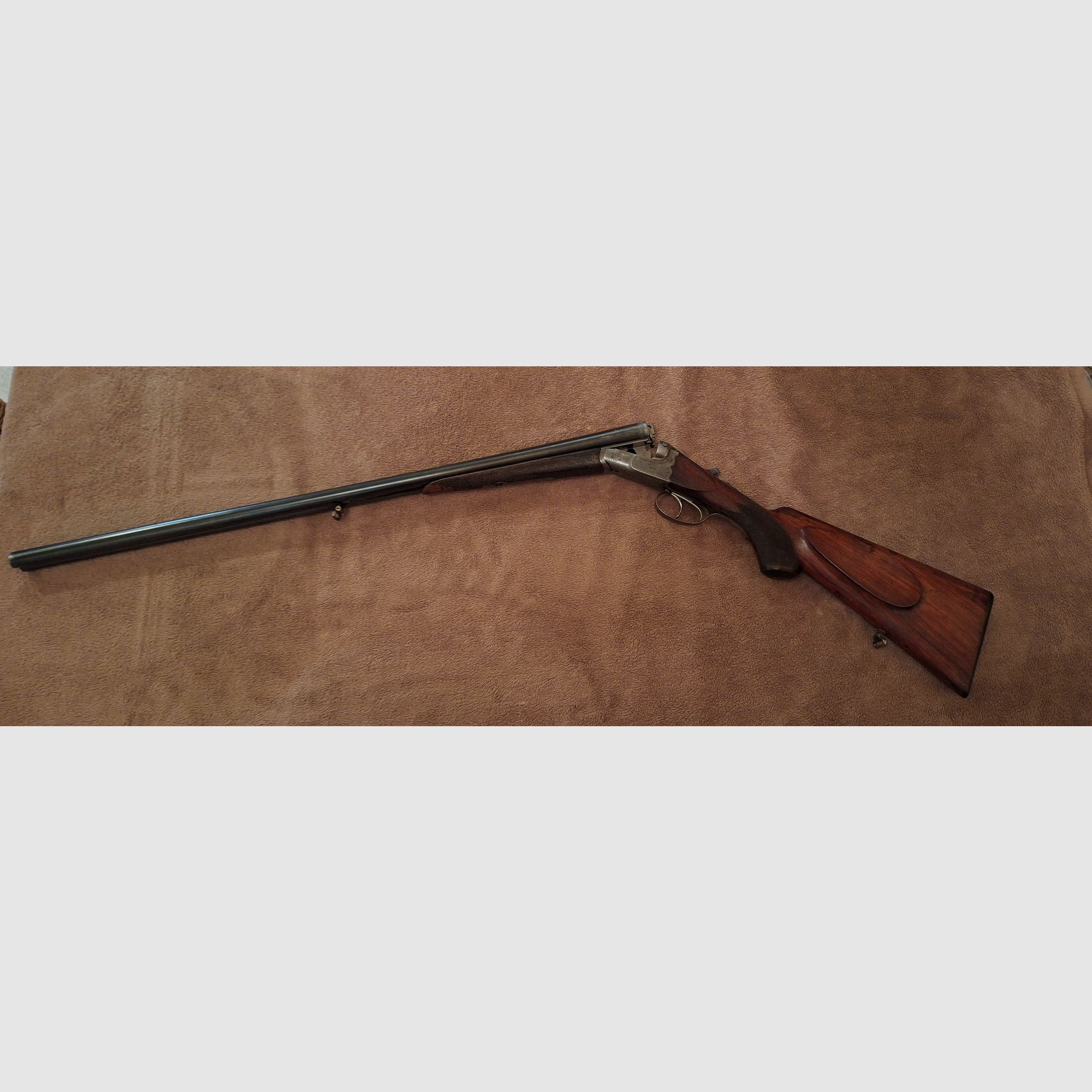 Alte Suhler Doppelflinte Sempert & Krieghoff, Kaliber 16 Rarität Selten 100 Jahre