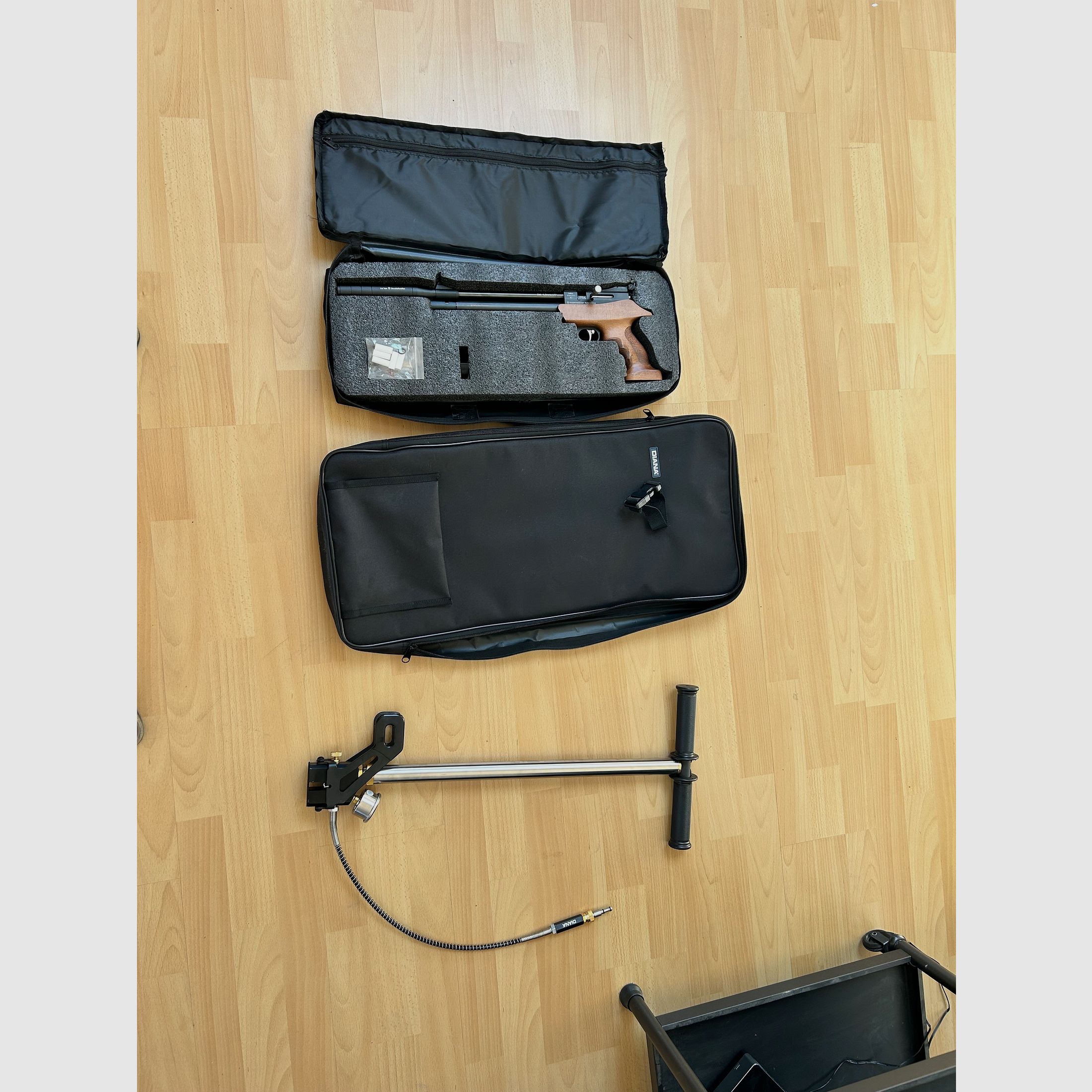 Diana Bandit avec pompe à air PCP Diana et accessoires au calibre 4,5 mm