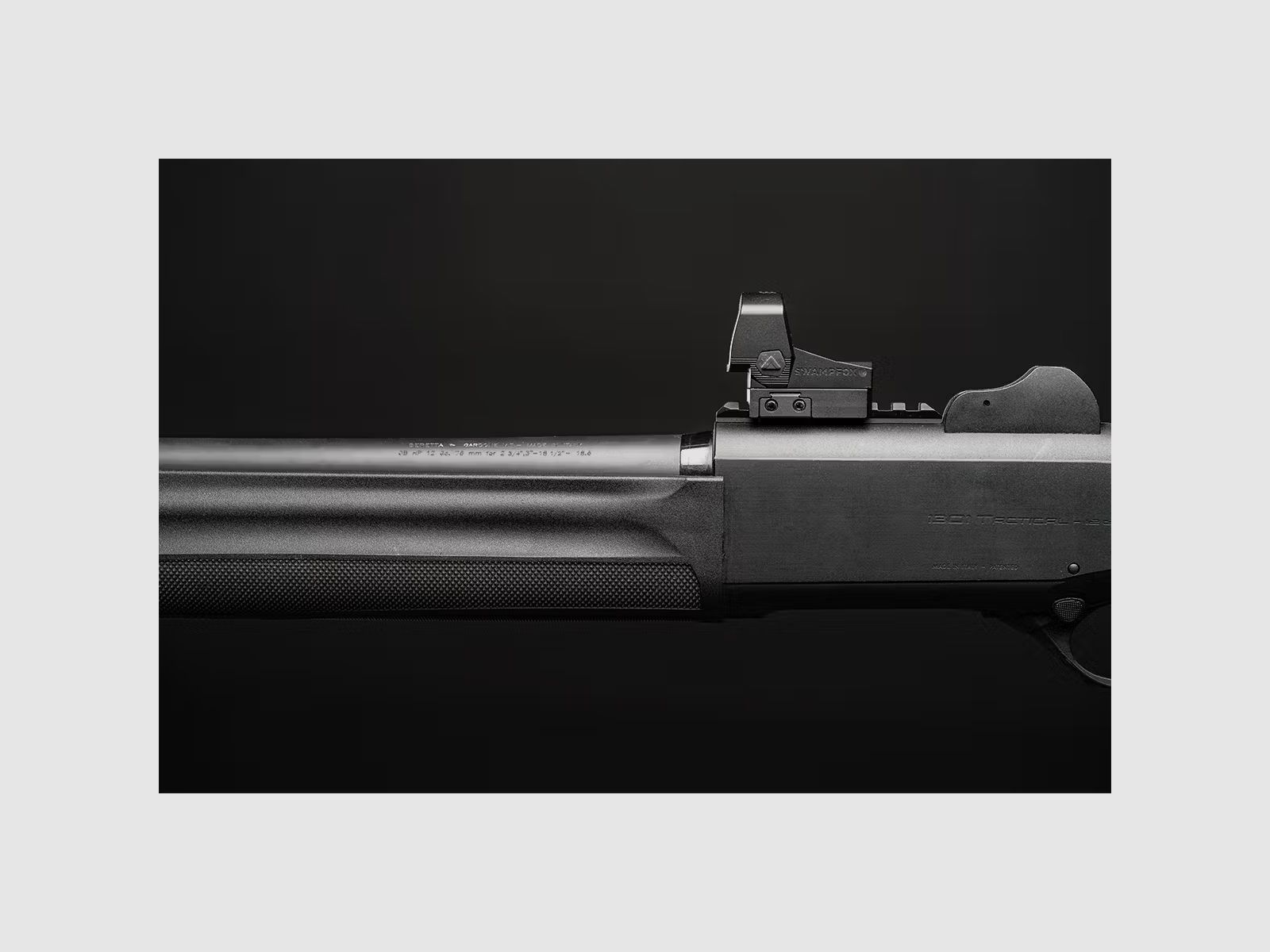 Swampfox Justice II 1x30 RMR Reflexvisier - 4-in-1 Multi-Reticle, rot