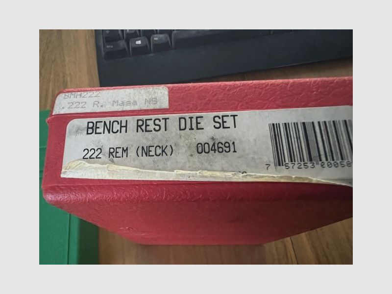 Set di matrici Benchrest Bonanza 222.Rem