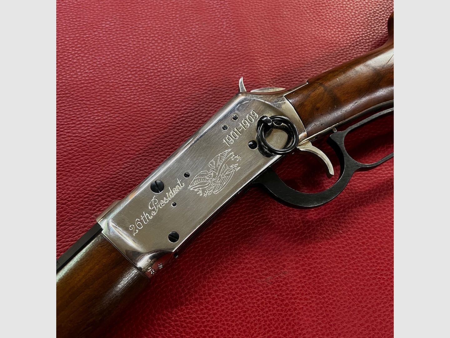 Winchester Model 94 Theodore Roosevelt Herdenkingsstuk 26e President 1901-1909, afbeelding 7 van 11