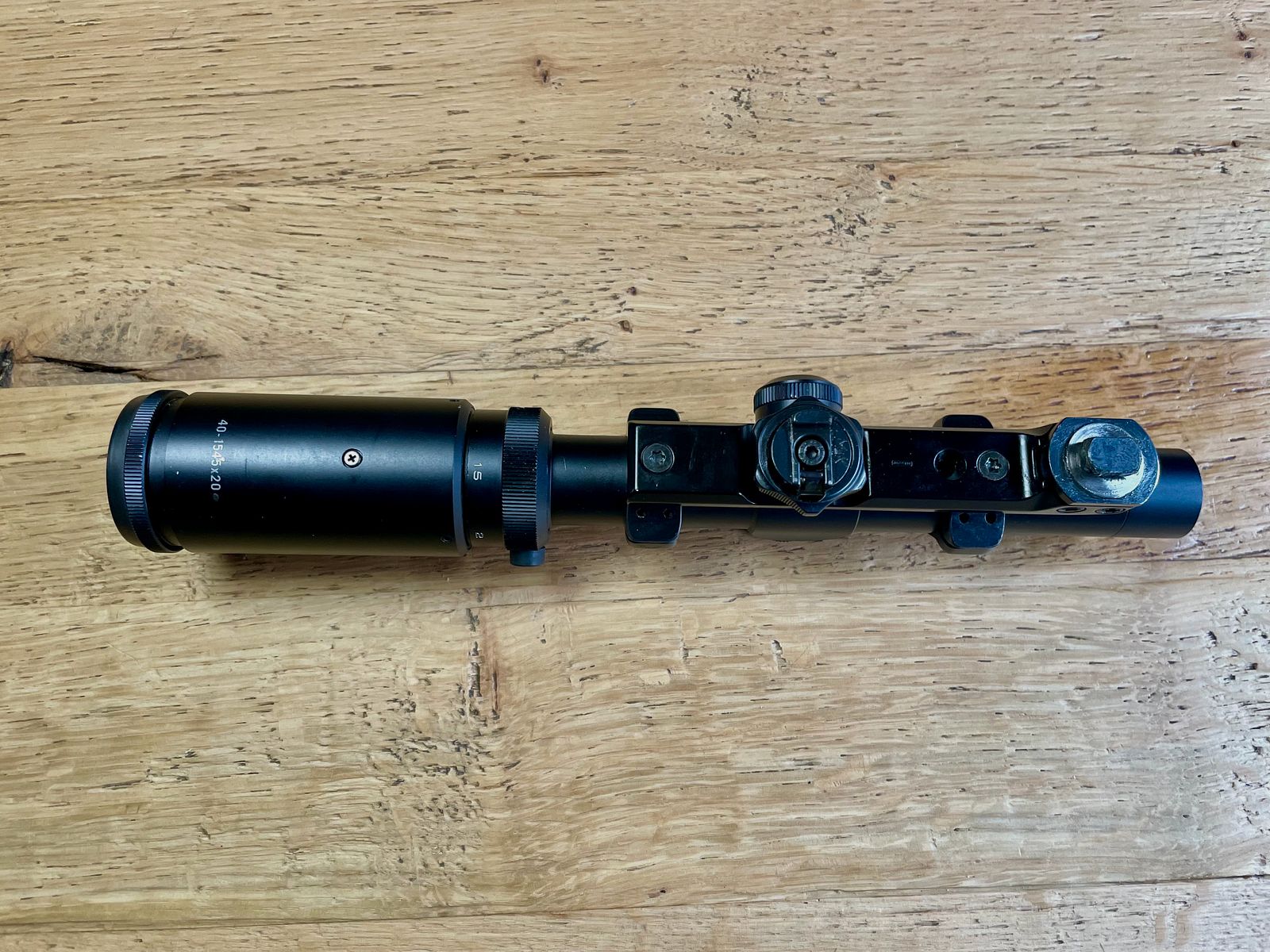 Karabin Zimmermann Z 66 kal. 10,3x60R z lunetą Luger 1,5-4,5x20