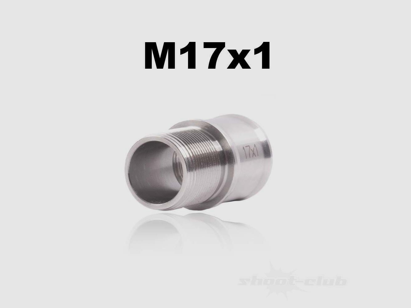 Hausken Adapter M18x1 auf M17x1