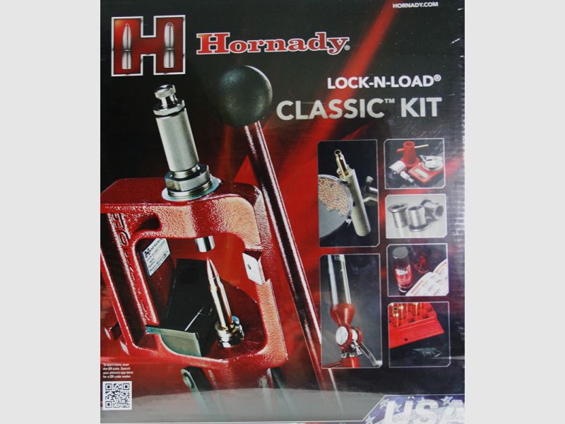 1 x HORNADY #085006 LOCK-N-LOAD CLASSIC KIT | Wiederladeset: Presse Pulverfüller Zündersetzg. Waage