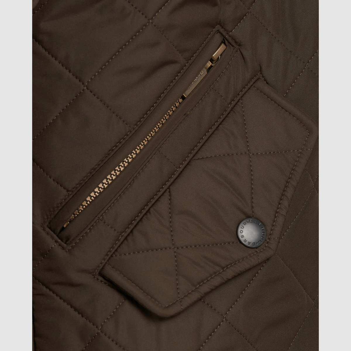 BARBOUR Steppjacke Powell Oliv