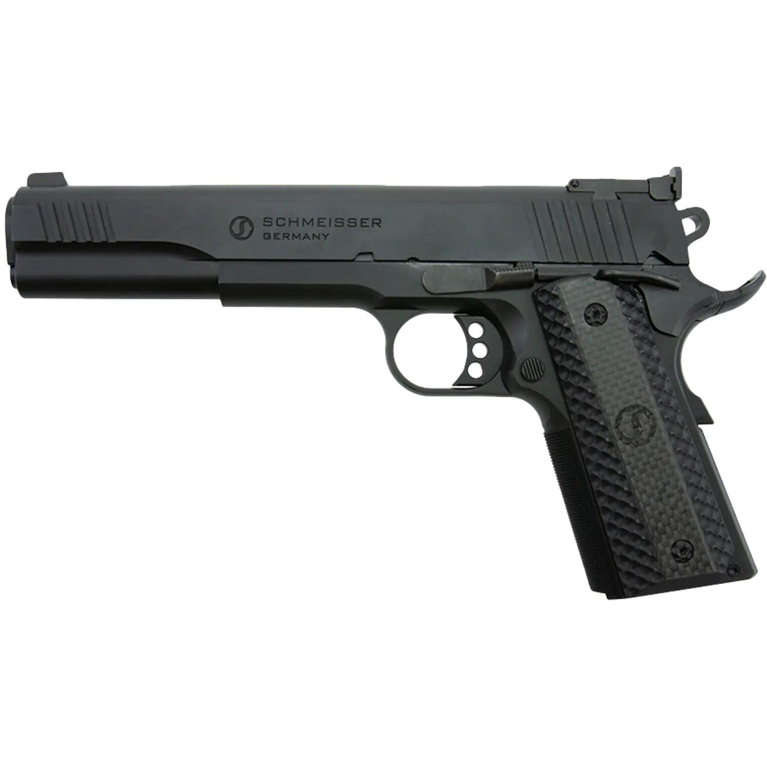 Pistole Schmeisser Hugo 1911 Kaliber .45ACP 6 Zoll