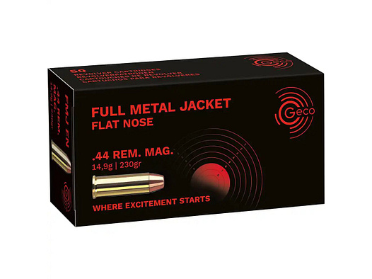 Geco	 .44 REM. MAG. 14,9 v 230ge FULL Metal Jacket Flat Nose