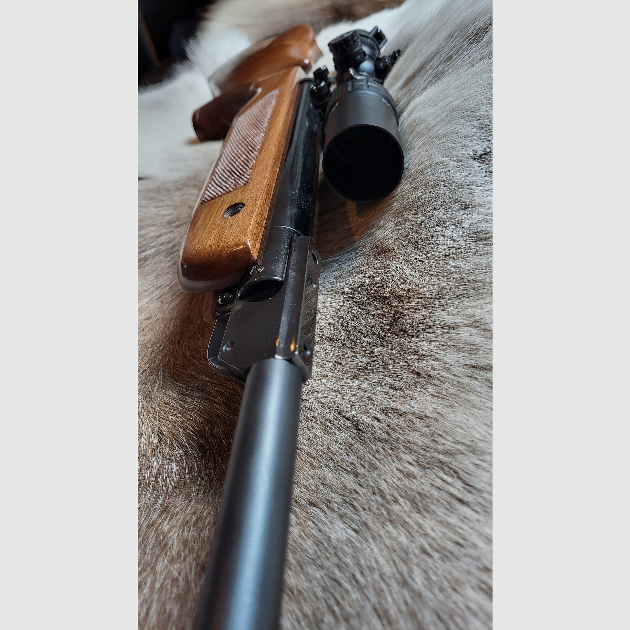 Attention collectors! Walter LG 55 with Tyrolean stock in excellent condition! and new piston seal without F Production period: 1955 - 1967