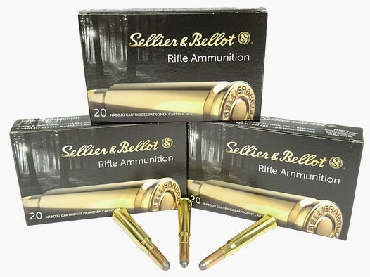 Amunicja kal. 8x57 JR SP S&B 12,7G
