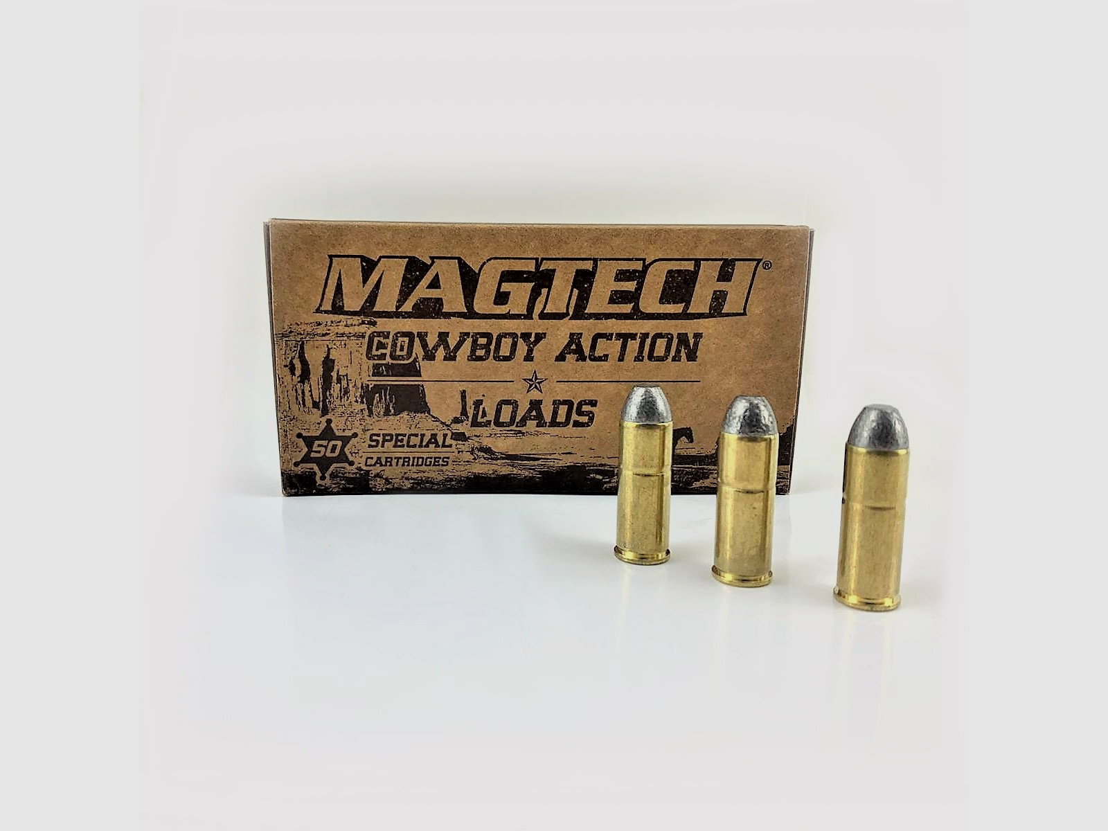 MAGTECH Revolverpatrone .45 Long Colt Blei-Flachkopf 16,2g/250grs
