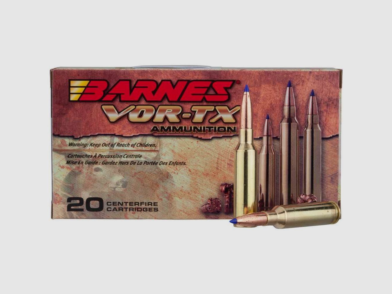 6,5 Creedmoor Vor-TX TTSX 7,8g/120grs. Barnes