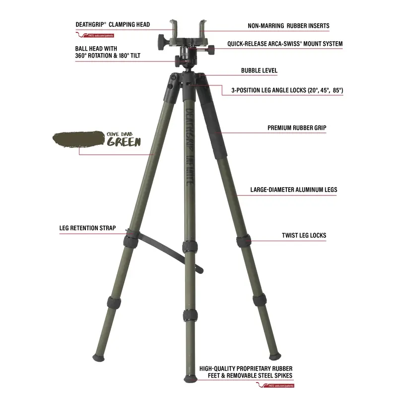 Stativ BOG Deathgrip Infinite Aluminium, Bild 3 von 3