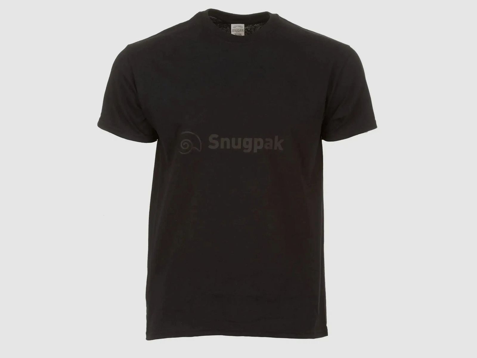 Snugpak Snugpak T-Shirt Logo Bawełniane - Czarny / S Mężczyźni