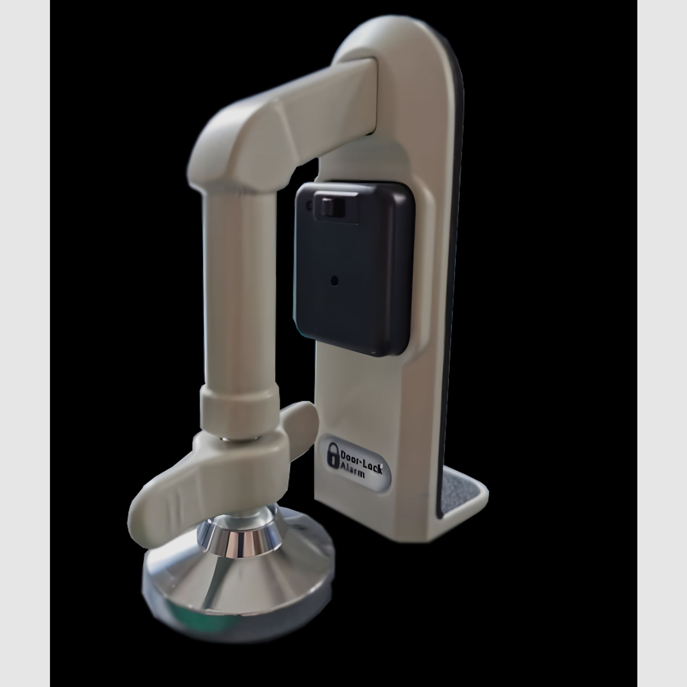 Burglary protection door lock with alarm