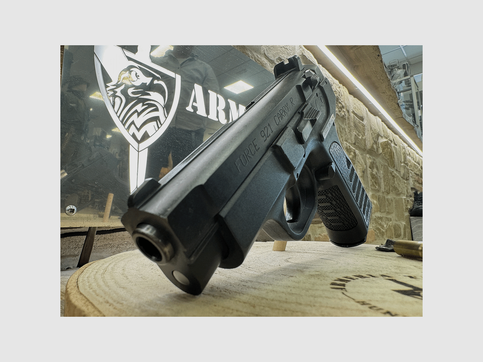 USADO – PISTOLA – TANFOGLIO MOD. FORCE 921 CARRY R cal. 9×21, imagen 2 de 6