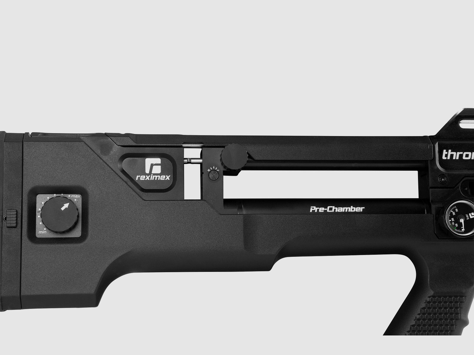 Reximex Throne Gen2 Compact 4,5mm - Perslucht | PCP, afbeelding 7 van 7