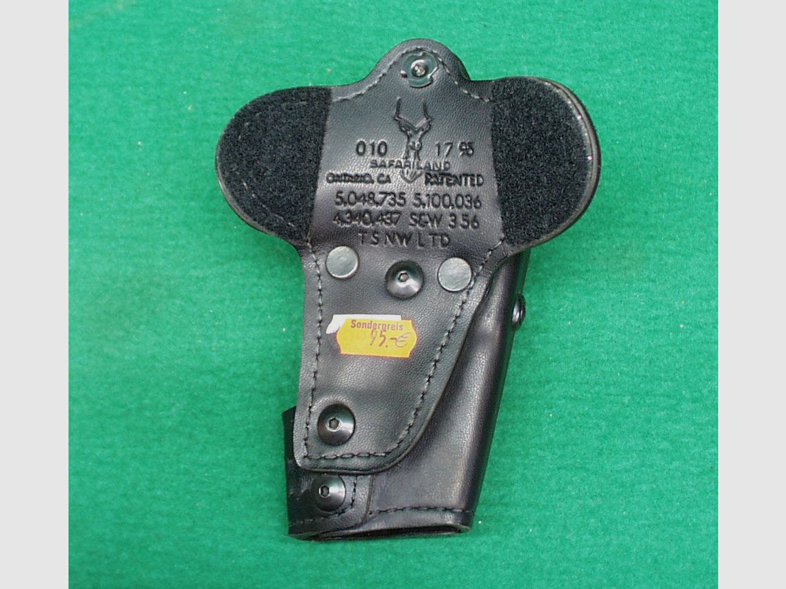 Safariland Leder Holster/Schnellziehholster Model 010, Bild 2 von 3