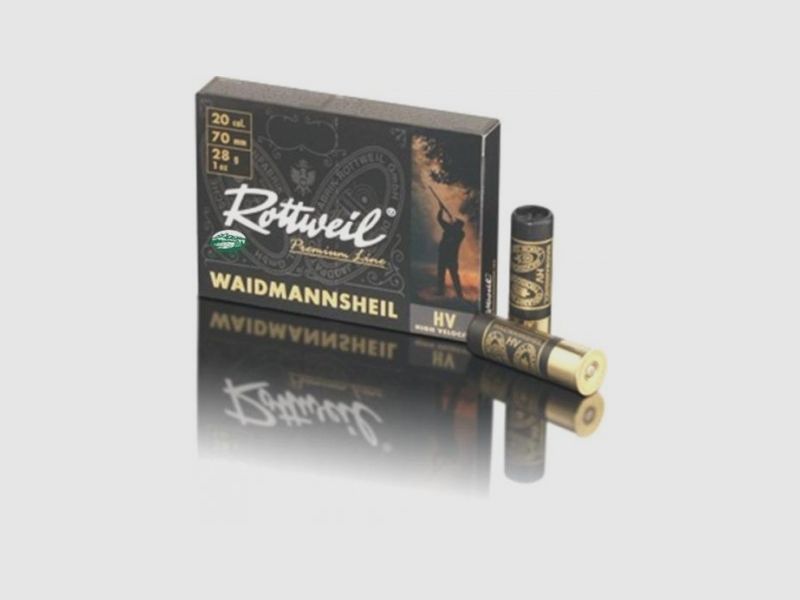 ROTTWEIL Patronen WAIDMANNSHEIL Kal.20 plast. pb.7