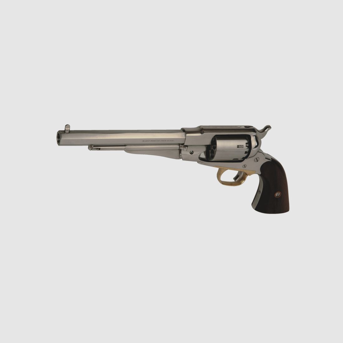 Revolver Pietta 1858 inox Kal. 44 Lauf 8" oktagonal