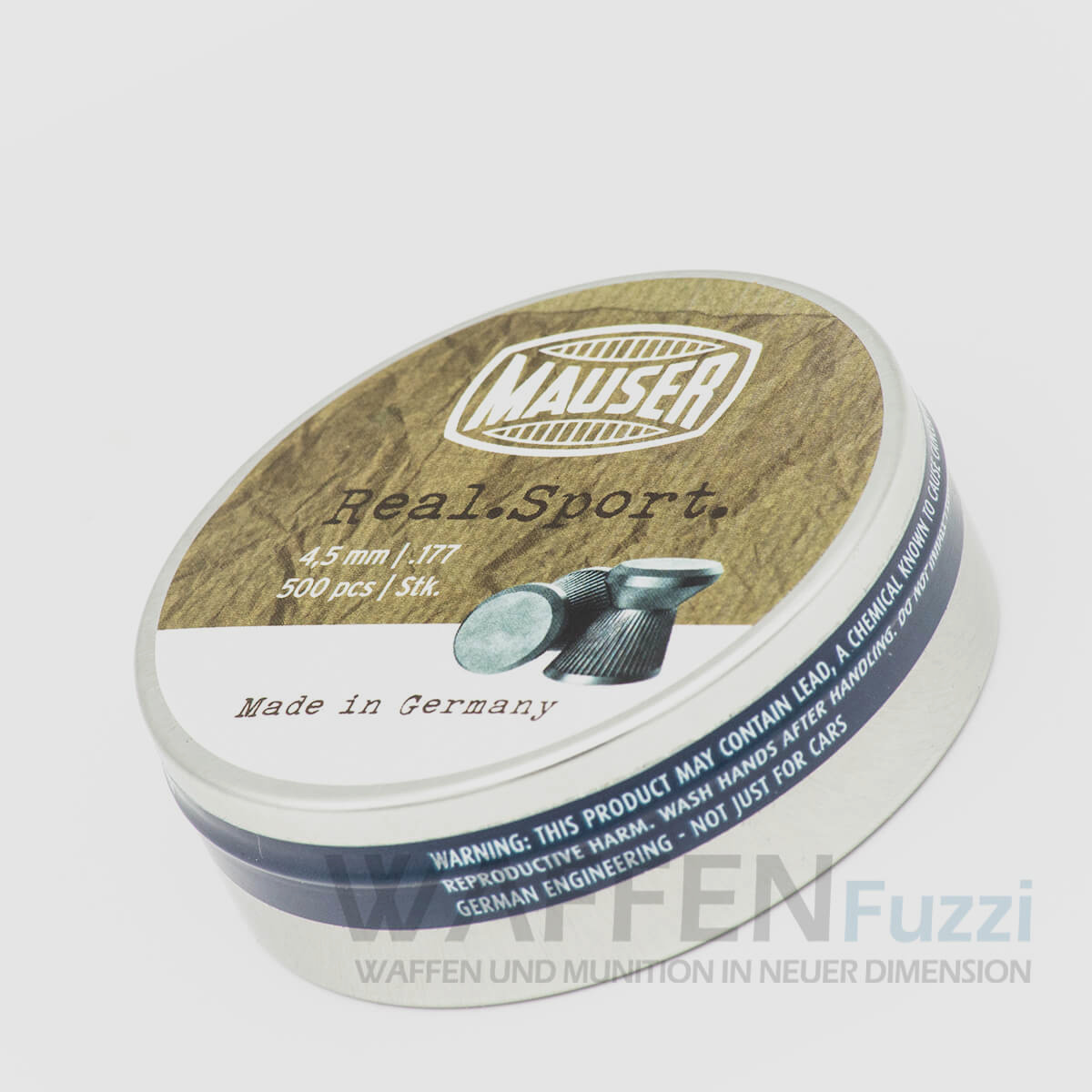 Mauser Real Sport Diabolos 4,5mm 500 uds.