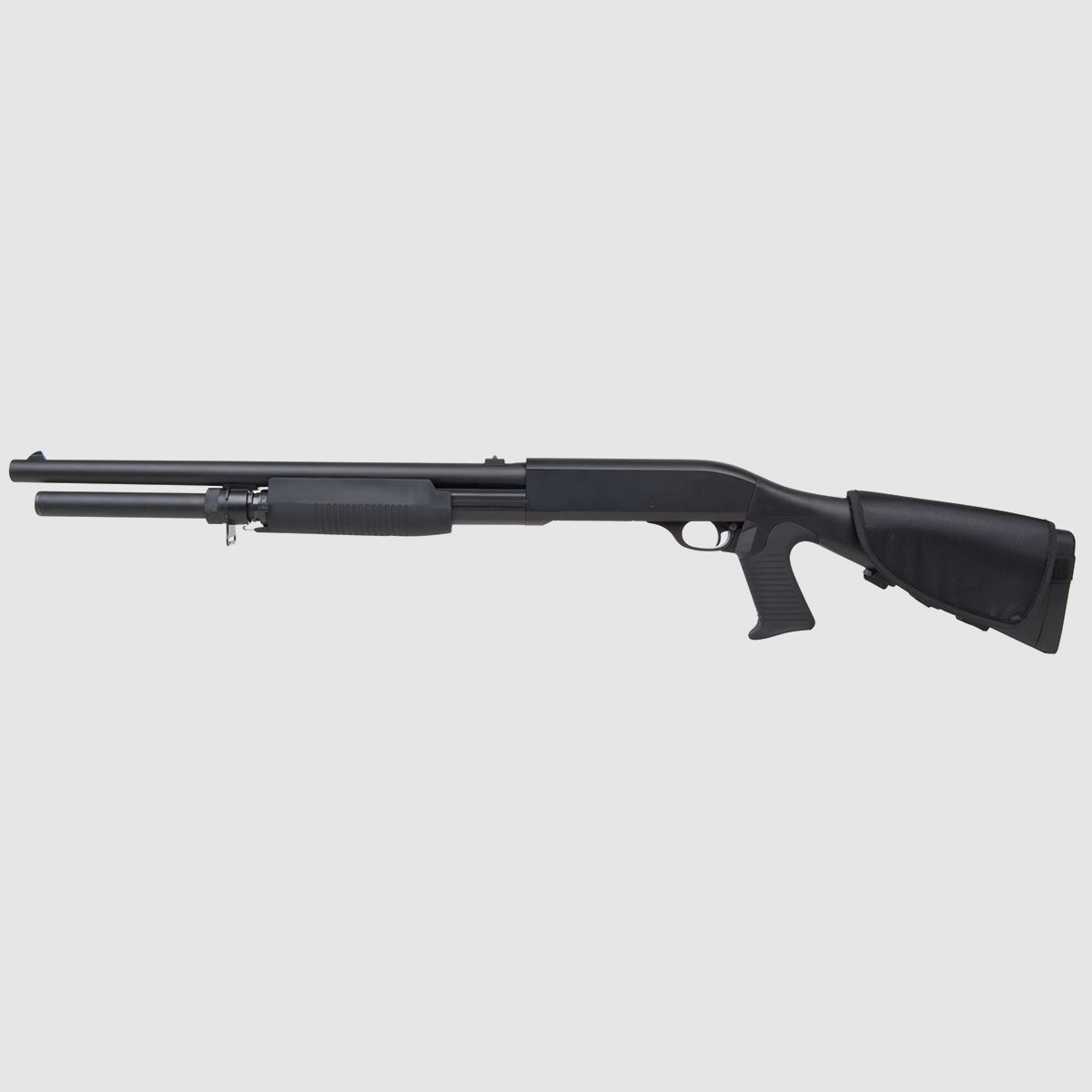 Franchi SAS 12 Zwart 6mm - Airsoft Veerdruk Pompgeweer