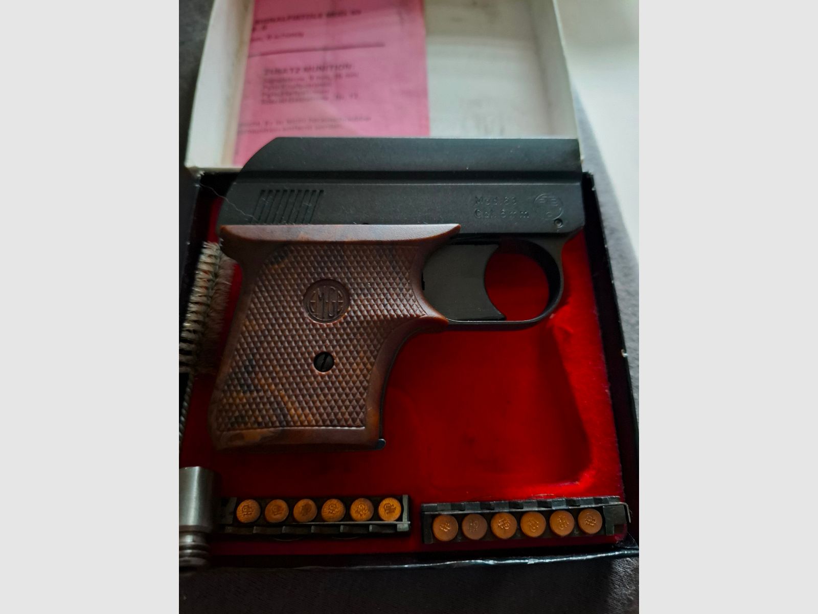 Em-Ge mod. 63 6mm Flobert PTB 6 "comme neuf