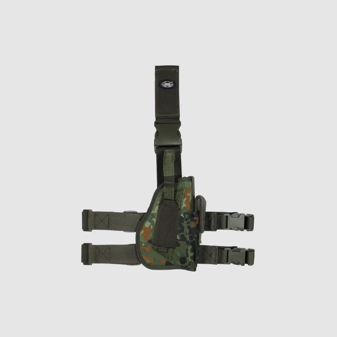 Pistolen Beinholster für Kurzwaffe - Rechtshänder - BW Flecktarn