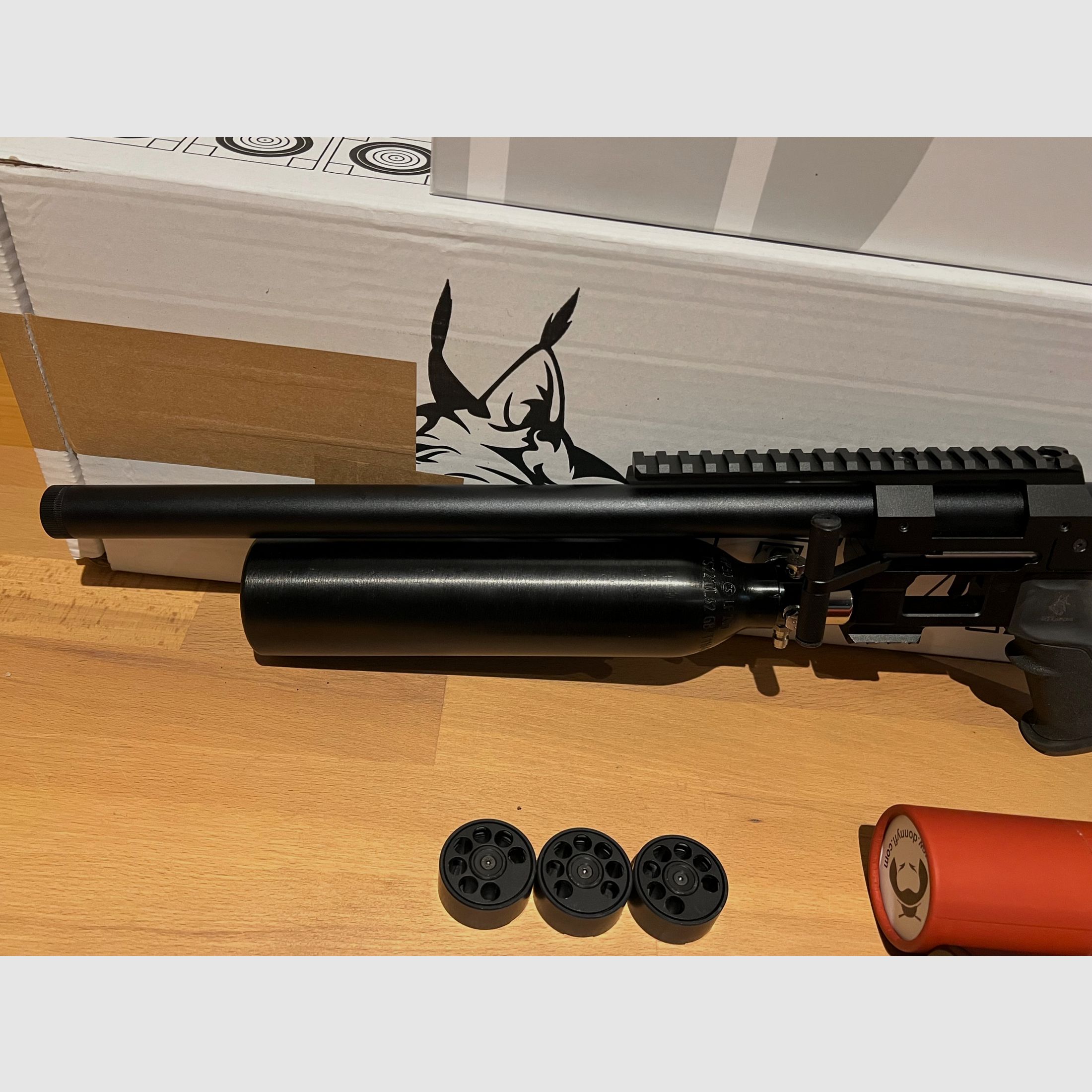 Luftgewehr RTI Prophet II Cal30/7,62 EDgun Diana JSB Diabolos, Bild 8 von 10
