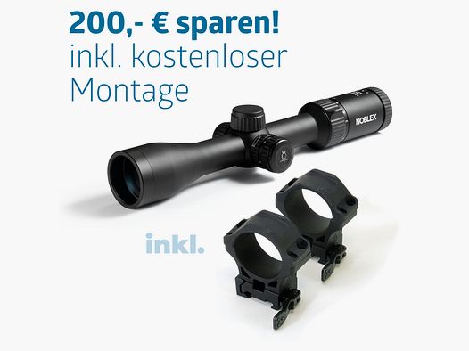 Offre d'été | NOBLEX NZ6 1,7-10x42 inception incluant le kit de montage Picatinny