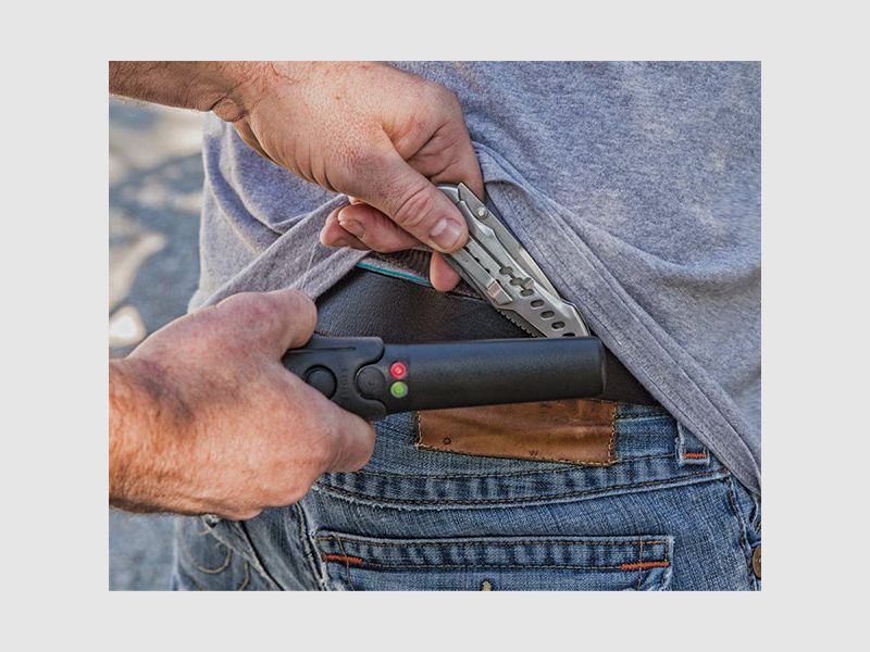 Tactical Hand-Held Metal Detector (THD) mit Holster, Bild 2 von 4