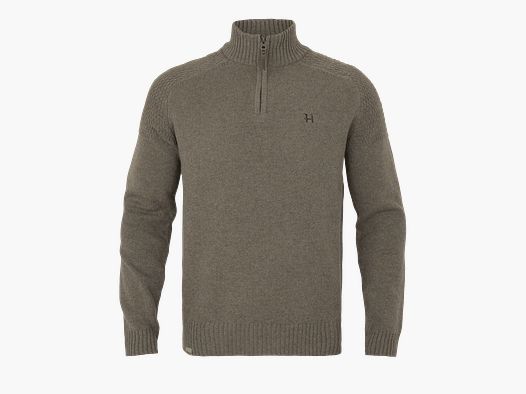 Härkila Vincent Half-Zip Merino Wool Sweater Men Dark Sand L