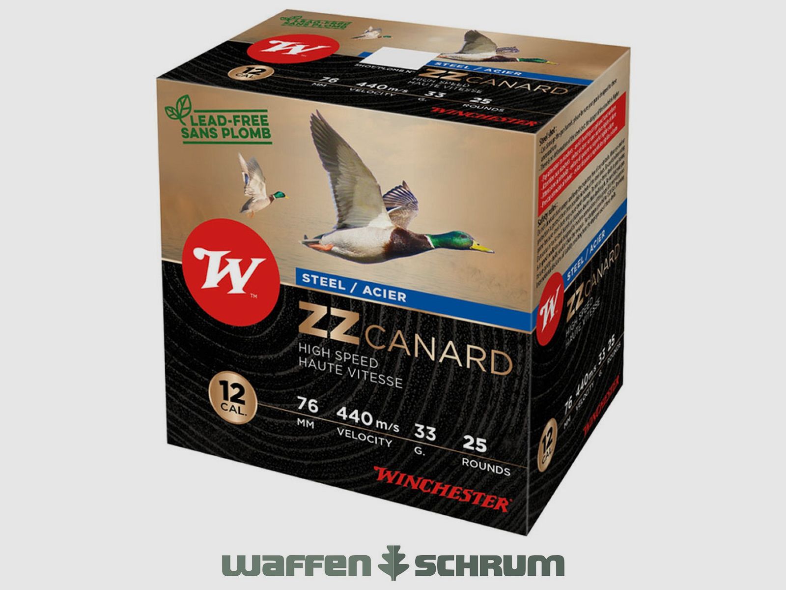 Winchester ZZ Canard 12/76 2,9mm - 33g