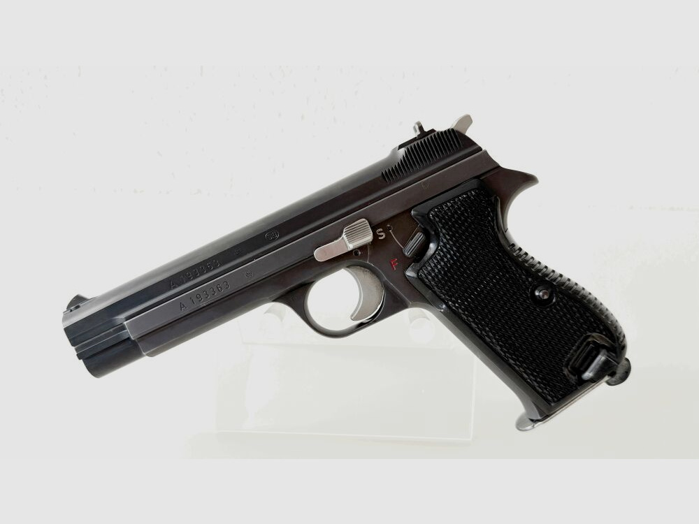 SIG P 210 Serie 4 con 2º cargador número coincidente Suiza 9mm Luger