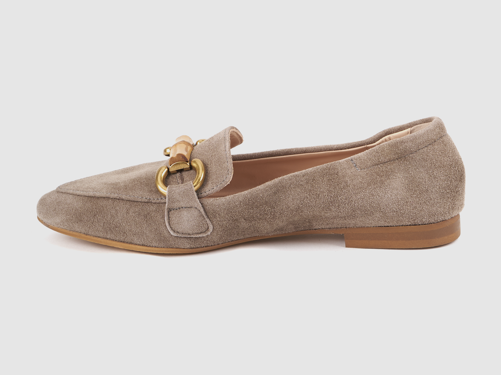 dirndl & bua Loafer Antikbock in Taupe, Bild 4 von 4