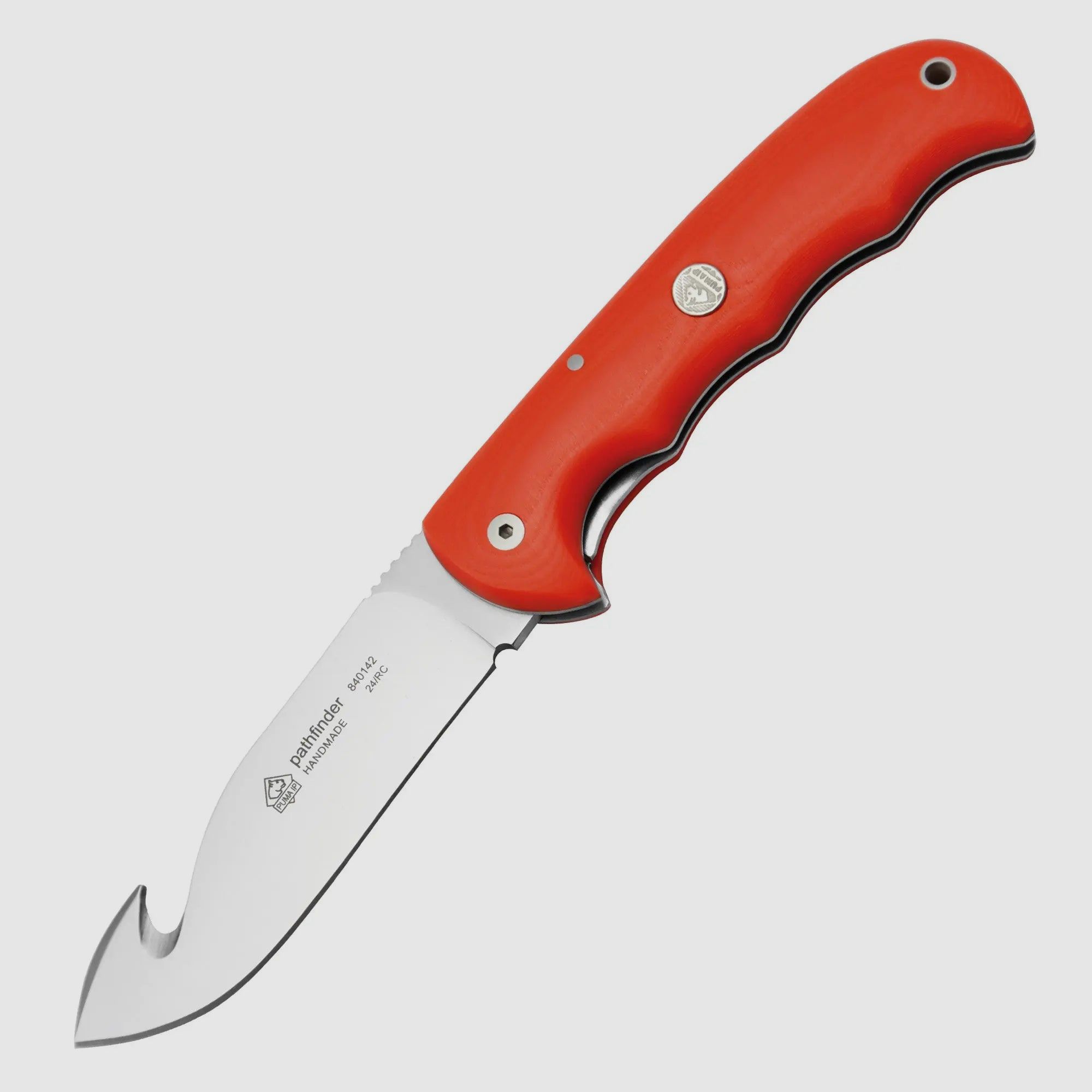 PUMA IP pathfinder with Guthook, orange Micarta